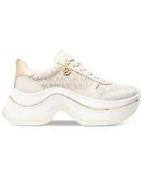 Michael Kors Women's Arla Lace Up Trainers