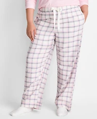 State of Day Women's Flannel Pants, Macy's Exclusive
