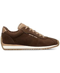 Michael Kors Women's Rhodes Two-Tone Suede Trainers