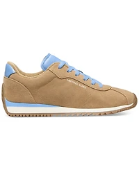 Michael Michael Kors Women's Rhodes Two-Tone Suede Trainers