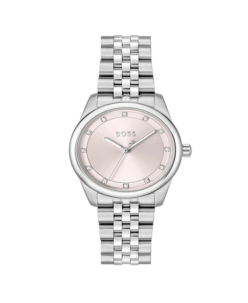 Hugo Boss Women's Graceful Precious Giftset Quartz Basic Stainless Steel Watch, 32mm