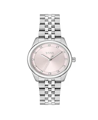 Hugo Boss Women's Graceful Precious Giftset Quartz Basic Stainless Steel Watch, 32mm