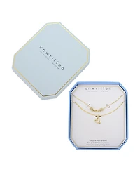 Unwritten Cubic Zirconia Mom and Heart Pendant Layered Necklace Set
