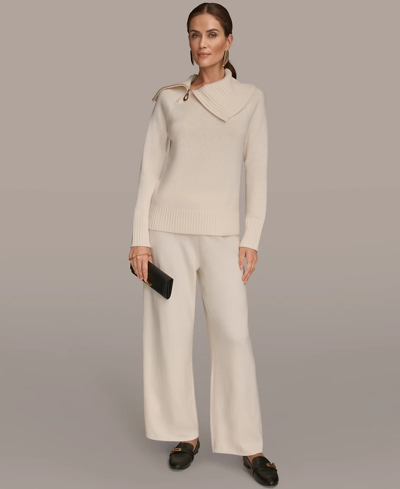 Donna Karan New York Women's Asymmetric Sweater