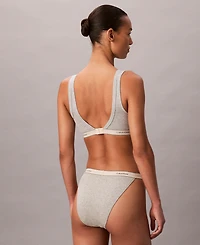Calvin Klein Women's Heritage Cotton Lightly Lined Bralette QF8594