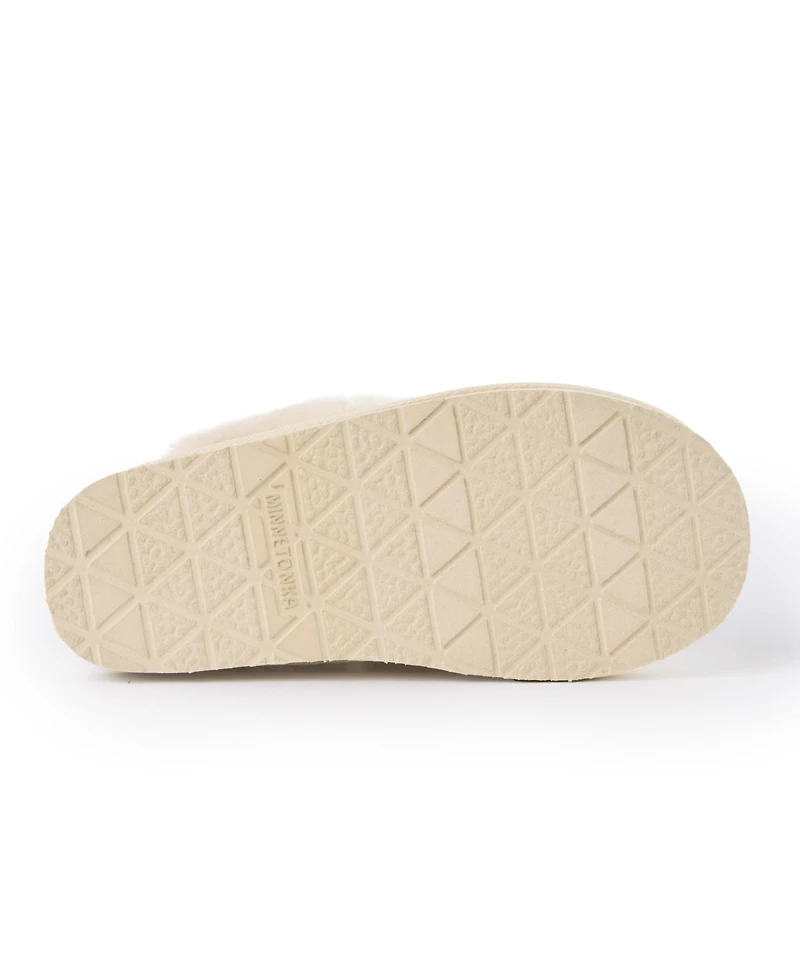 Minnetonka Women's Bowelle Scuff Sweater Knit Slippers