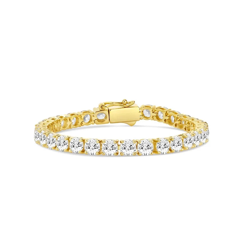 Anna Zuckerman 30 Carat Straight Line Bracelet Men's