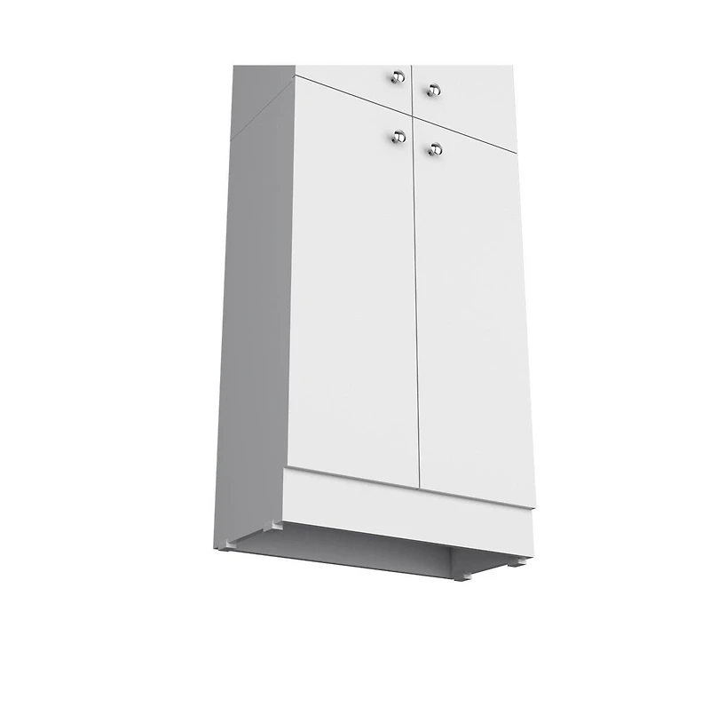 We Have Furniture Pantry Cabinet Coahoma, Kitchen, White