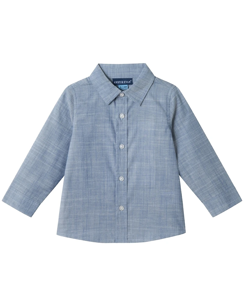 Andy & Evan Infant Boys Winter Moose Sweater Vest Set