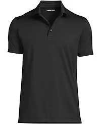 Lands' End School Uniform Men's Rapid Dry Short Sleeve Modern Fit Polo