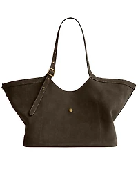 Coach Women's Suede Gramercy Medium Tote Bag