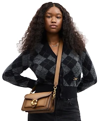 Coach Tabby Medium Leather Shoulder Bag 26