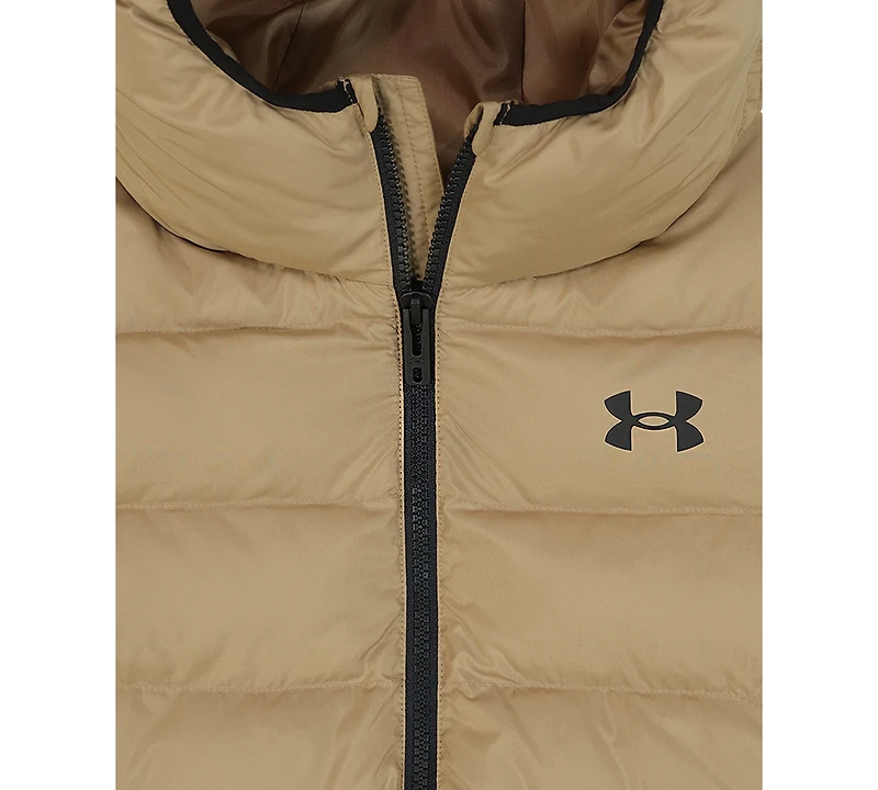 Under Armour Big Boys Pronto Color Block Full Zip Puffer Jacket