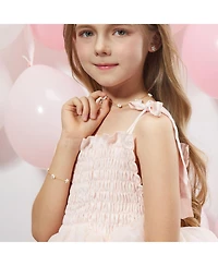 Anna Zuckerman Petit Rosie White Necklace