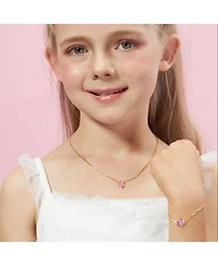 Anna Zuckerman Petit Star of David Necklace in Rose