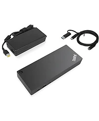 Lenovo ThinkPad Hybrid Usb Type-c Laptop Dock with Usb Type-a Adapter, Black