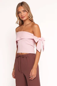 Petal and Pup Women's Charama Off Shoulder Knit Top