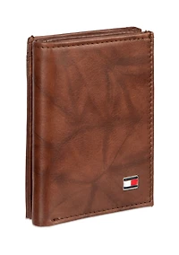 Tommy Hilfiger Men's Magnetic Z-Fold Wallet