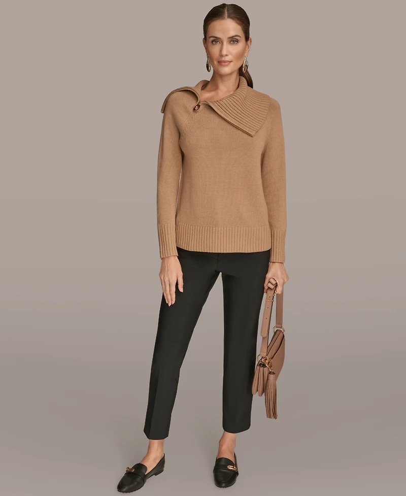 Donna Karan New York Women's Asymmetric Sweater
