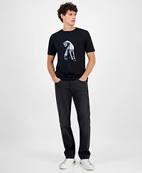 Hugo By Boss Men's Cotton Graphic Crewneck T-Shirt