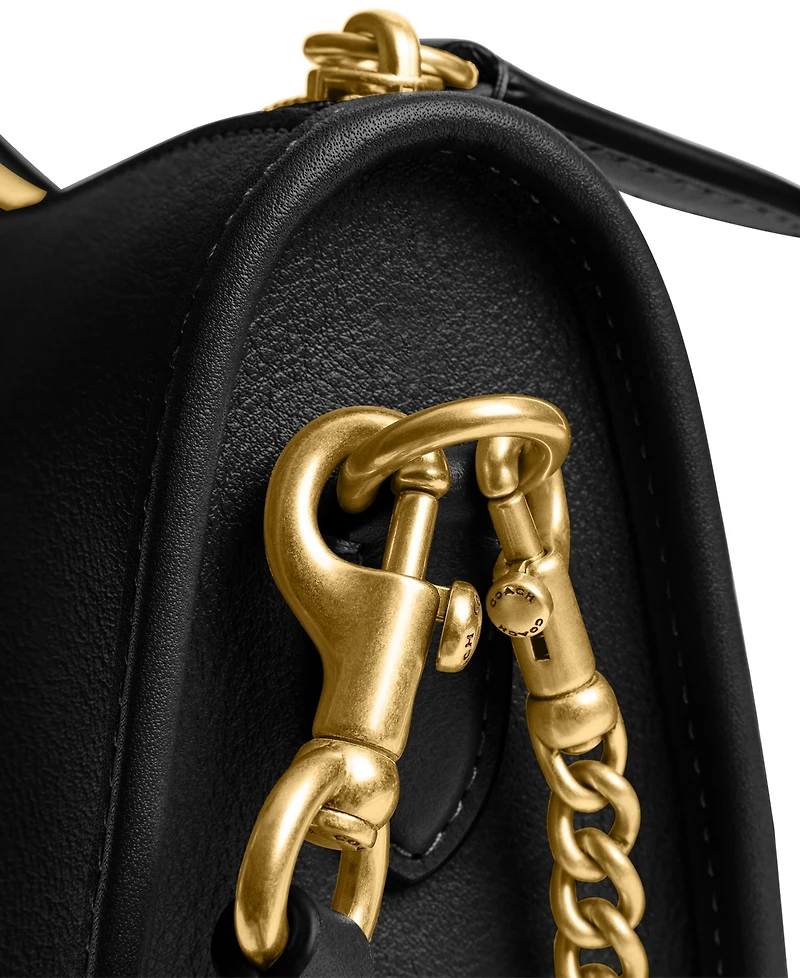 Coach Waverly Small Leather Shoulder Bag