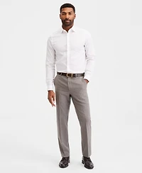 Michael Kors Men's Classic-Fit Grey Pinstripe Suit Separates Pant
