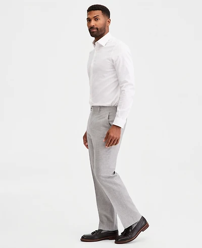 Michael Kors Men's Classic-Fit Mini Houndstooth Suit Separate Pants