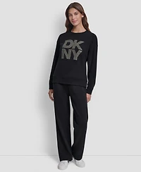Dkny Jeans Petite Long Sleeves Sweatshirt