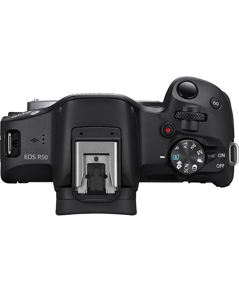Canon Eos R50 Mirrorless Camera with Cropping Guide Firmware