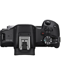 Canon Eos R50 Mirrorless Camera with Cropping Guide Firmware