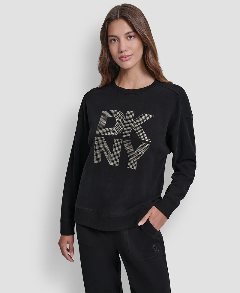 Dkny Jeans Petite Long Sleeves Sweatshirt