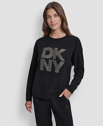 Dkny Jeans Petite Long Sleeves Sweatshirt