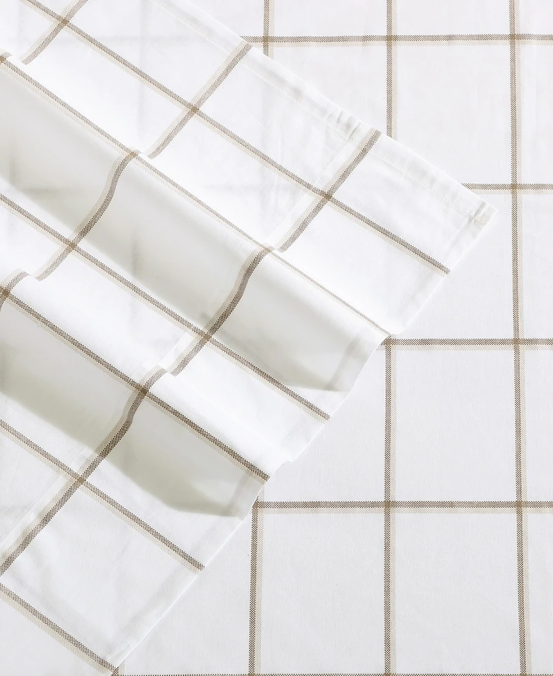 Nautica Cotton Percale -Piece Sheet Set