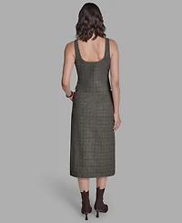 Bcbg Women's Button-Front Sleeveless Vest