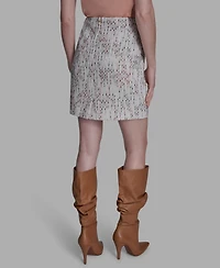 Bcbg Women's Novelty Mini Skirt