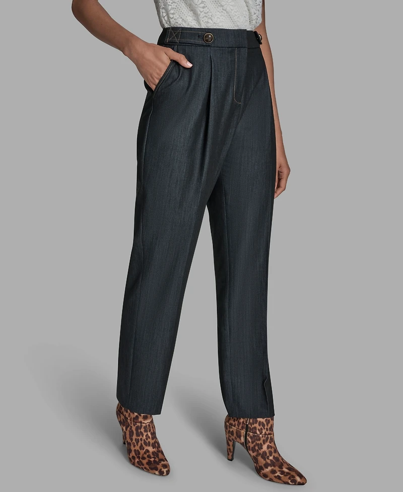 Bcbg Women's Full Length Faux Denim Pants