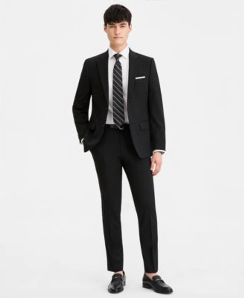 Tommy Hilfiger Mens Modern Fit Wool Th Flex Stretch Suit Separates