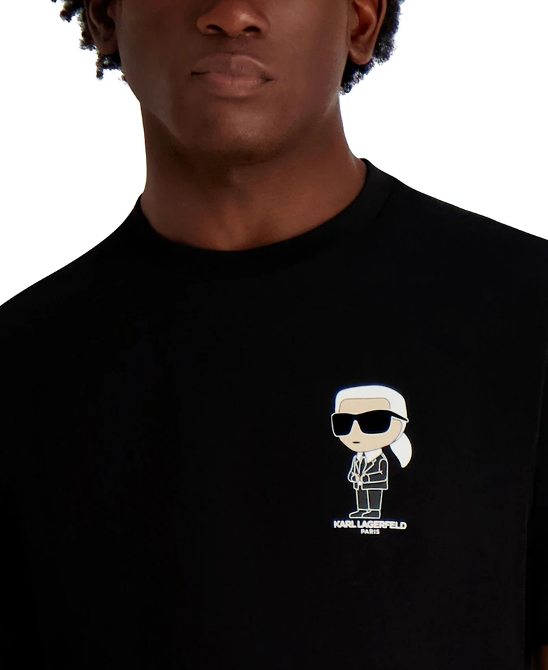 Karl Lagerfeld Paris Men's Crewneck T-shirt