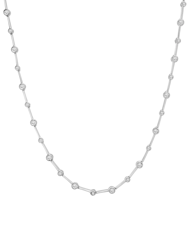 Diamond Necklace (1 ct. t.w.) 10K White or Yellow Gold