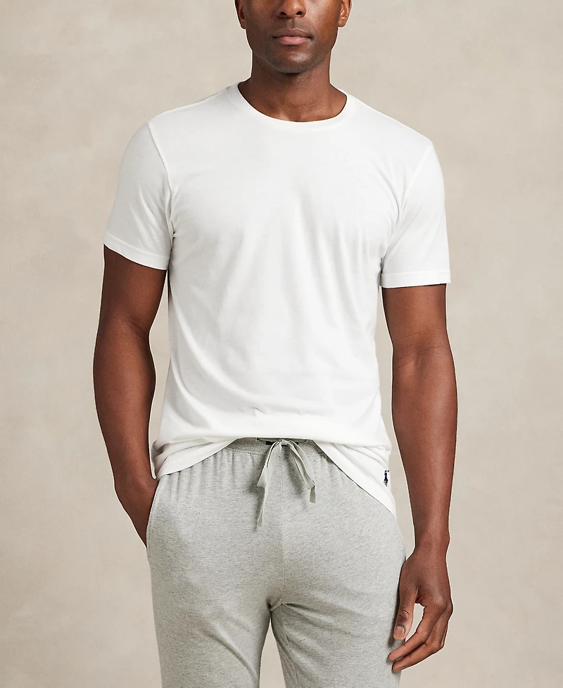 Polo Ralph Lauren Men's 3-Pack Classic Crewneck T-Shirt