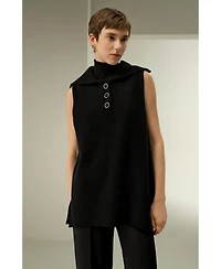 Lilysilk Vintage-Inspired Sailor Collar Top
