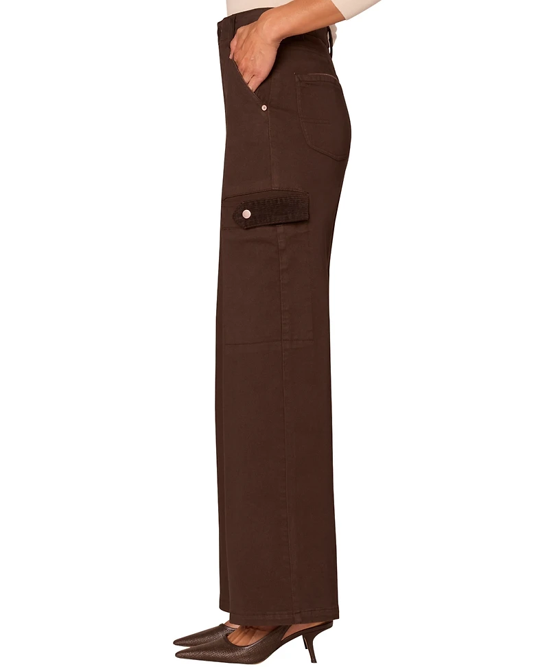 Democracy Women's "Ab" Solution Skyrise Straight-Leg Jeans