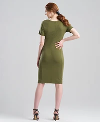 Natori Women's Boat Neck Short Dress