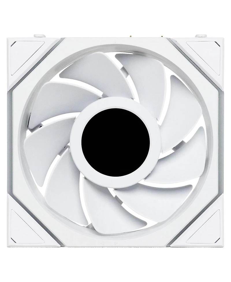 Lian-Li Uni Fan Tl Wireless 1.6" Lcd 120mm Argb Case Fan with Reverse Blade, White