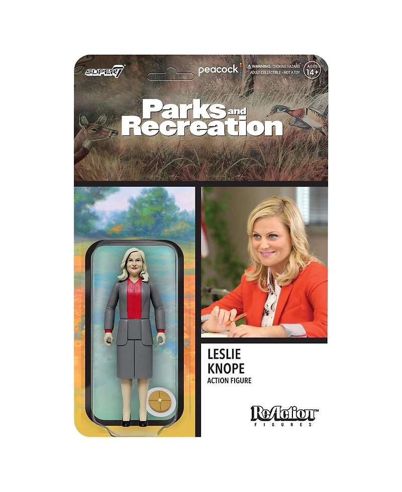 Super7 Leslie Knope Parks and Recreation ReAction Figure