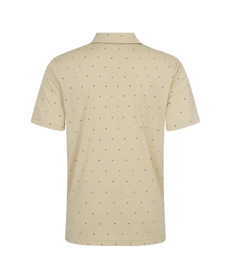 LevelWear Men's Cream Boston Red Sox Vision Polo Shirt