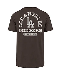 '47 Brand Men's Brown Los Angeles Dodgers Back Canyon Franklin T-Shirt