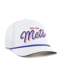 '47 Brand Men's White New York Mets Brrr Fairway Hitch Adjustable Hat