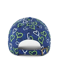 '47 Brand Girls Preschool College Navy Seattle Seahawks Mural Clean Up Adjustable Hat