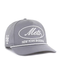 '47 Brand Men's Gray New York Mets Foundational Hitch Adjustable Hat